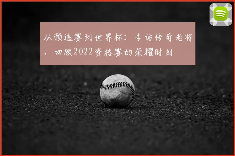 从预选赛到世界杯：专访传奇老将，回顾2022资格赛的荣耀时刻